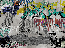 Фотообои в стиле граффити Wall street GRUNGE GRUNGE 4