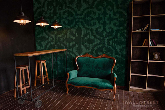 Фотообои в интерьере артикул Ajoure 25, AJOURE, Wall street Фотообои в интерьере артикул Ajoure 25, AJOURE, Wall street