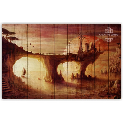 Картины Фэнтези — Мост, Фэнтези, Creative Wood