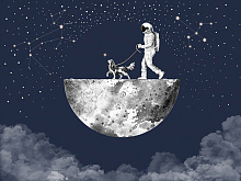Фотообои космос Wall street COSMOS 25:1 Cosmos-25: 13 30813