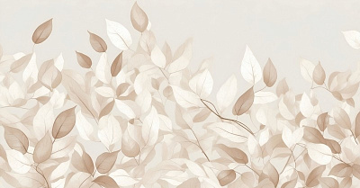 Панно AG-LVS-011, Leaves, Design Studio 3D